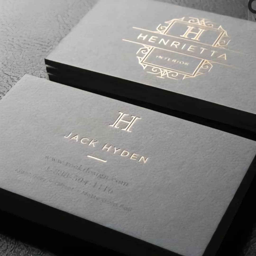 کارت ویزیت مشکی و خاص