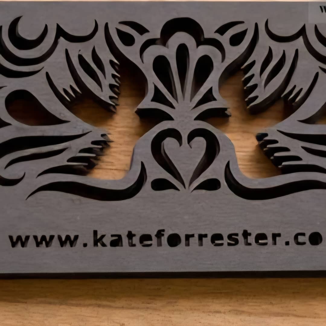 چاپ کارت ویزیت برش لیزری