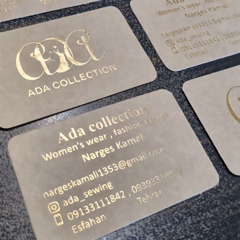 طراحی و چاپ کارت ویزیت کرافت برای فروشگاههای صنایعدستی