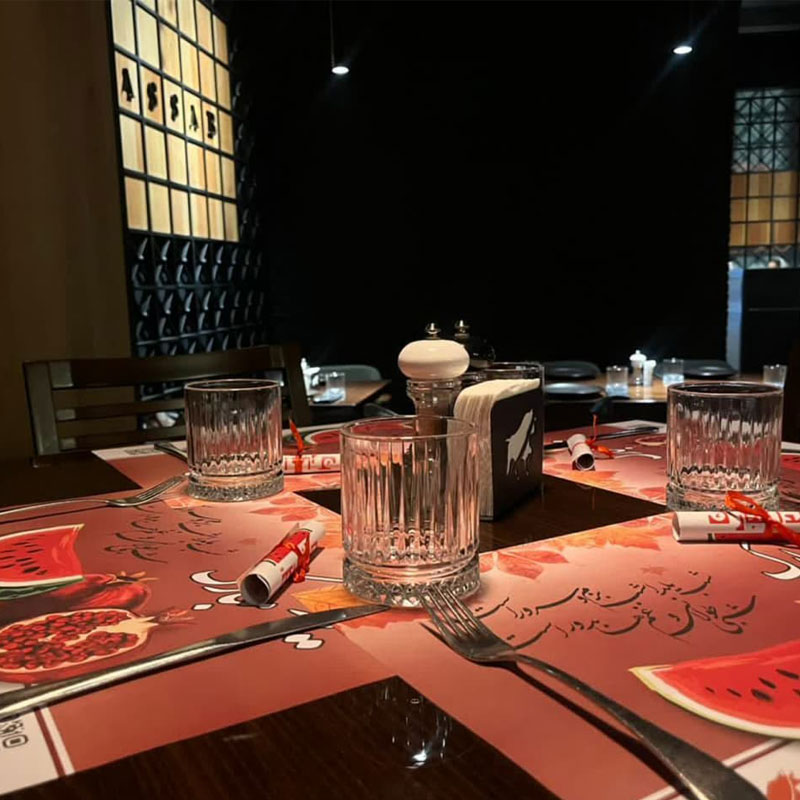 چاپ مت و زیردستی یک بار مصرف کاغذی