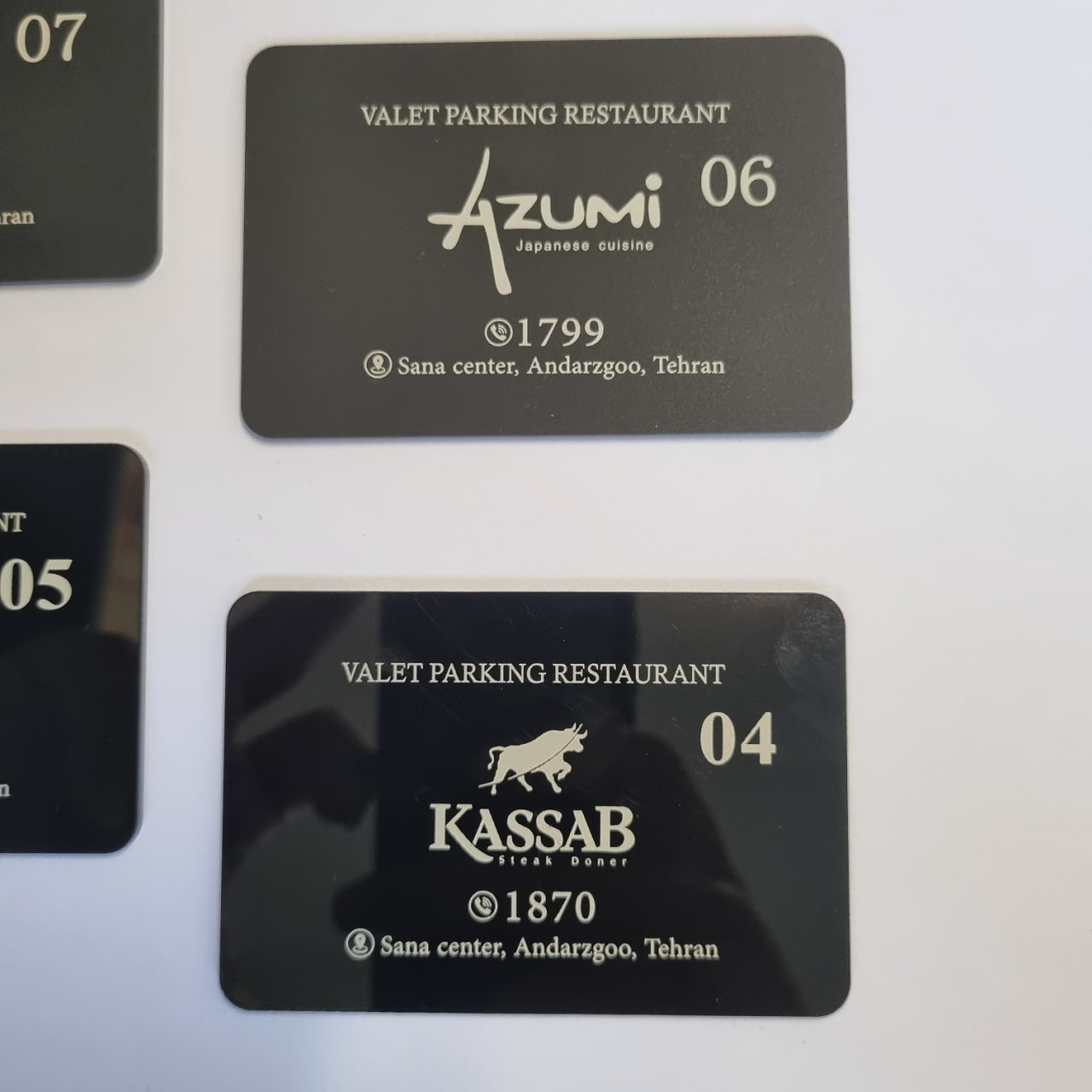 تولید و چاپ کارت پارکینگ