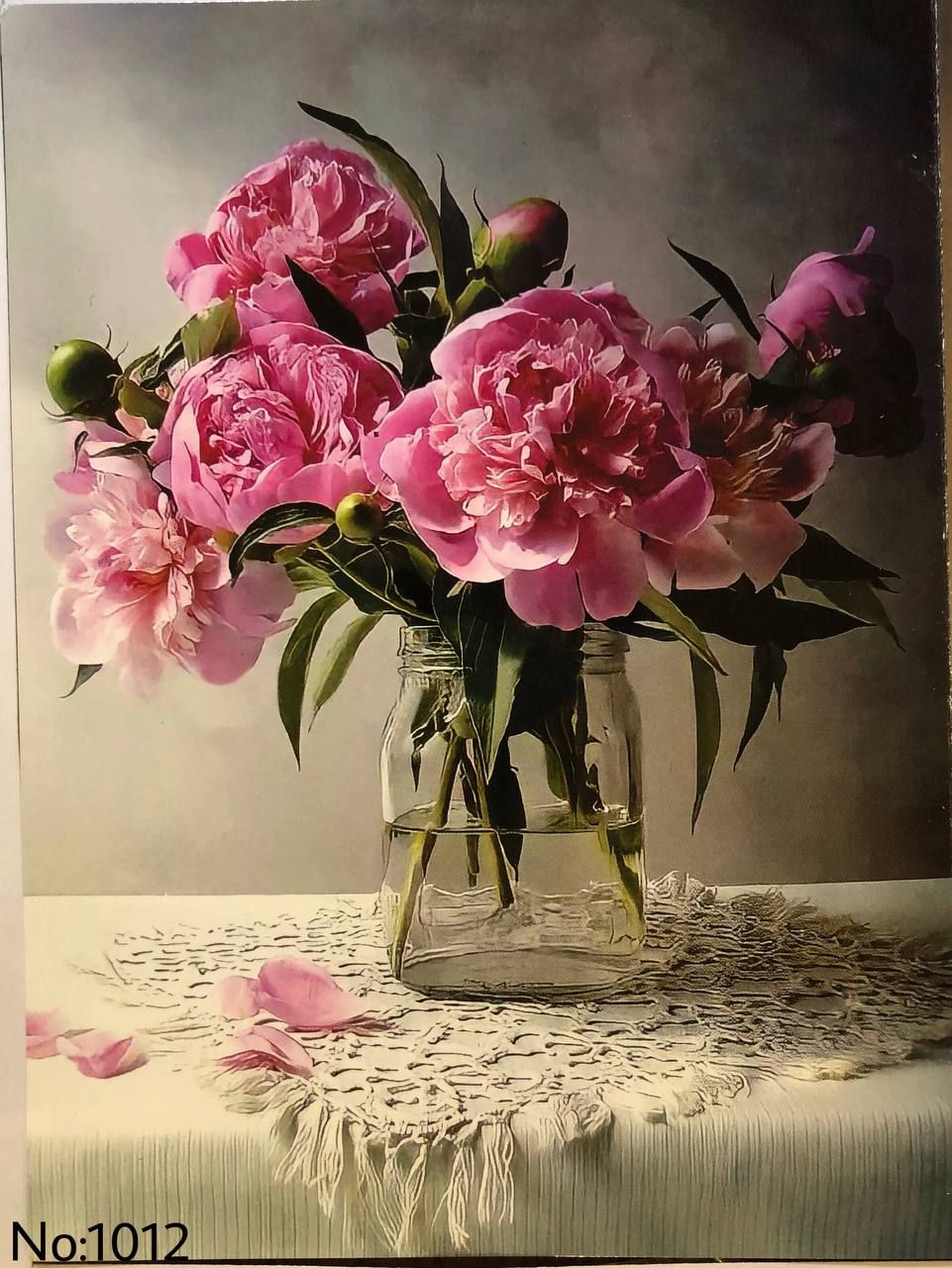 کارت پستال سال نو فانتزی چاپ شده در تهران چاپ