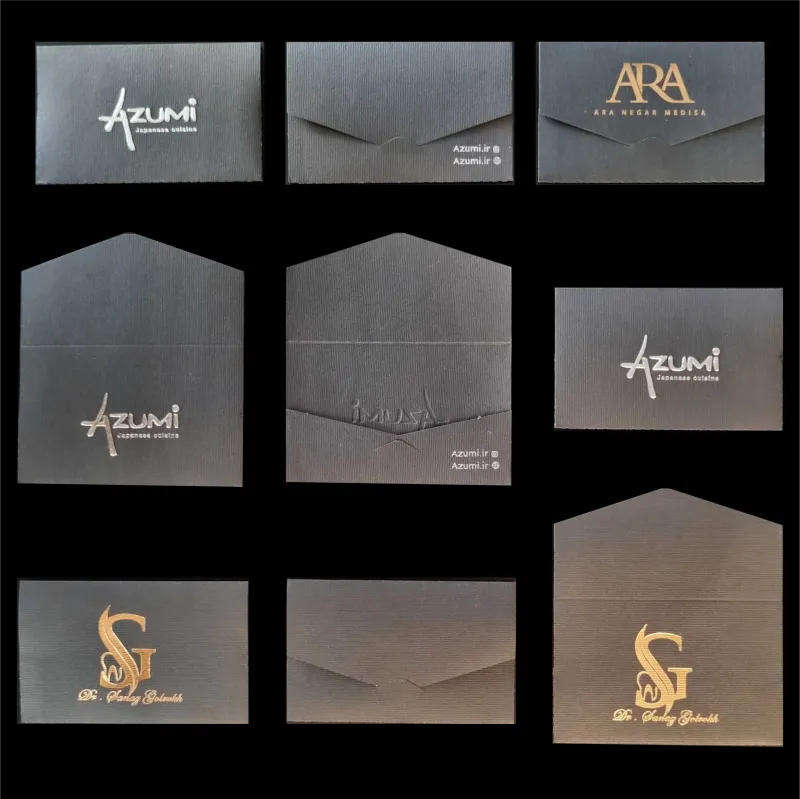 نمونه کار چاپ پاکت کوچک تبلیغاتی تهران چاپ