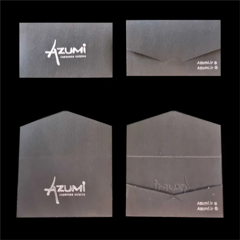 چاپ پاکت کوچک اداری با لوگوی شرکتی در تهران چاپ