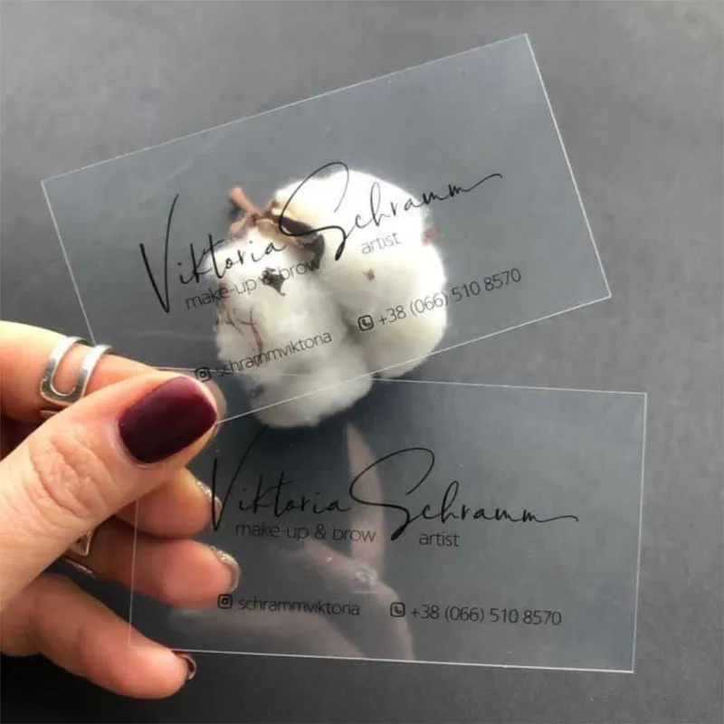 چاپ کارت ویزیت پلکسی گلاس