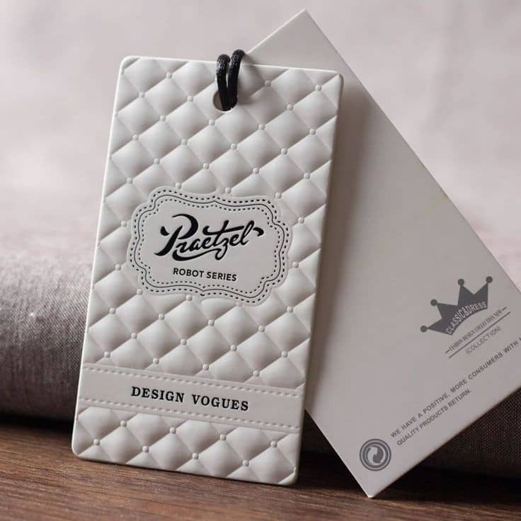 سفارش تگ لباس شیک و حرفهای برای پوشاک