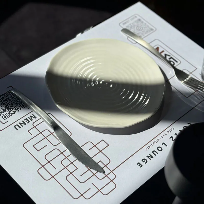 زیر بشقابی رستورانی