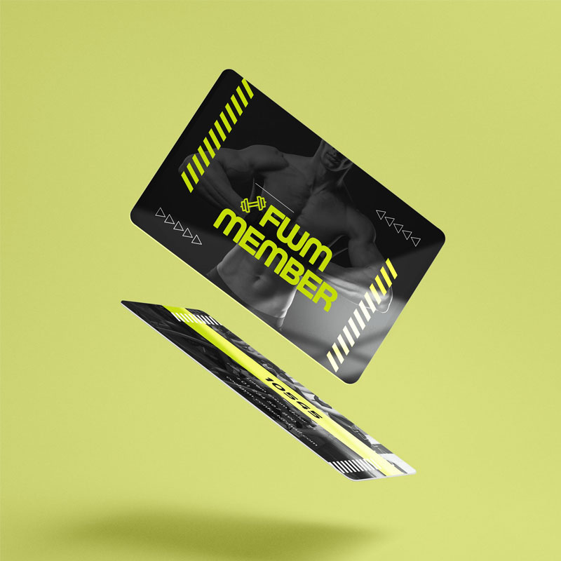 چاپ کارت باشگاه پی وی سی