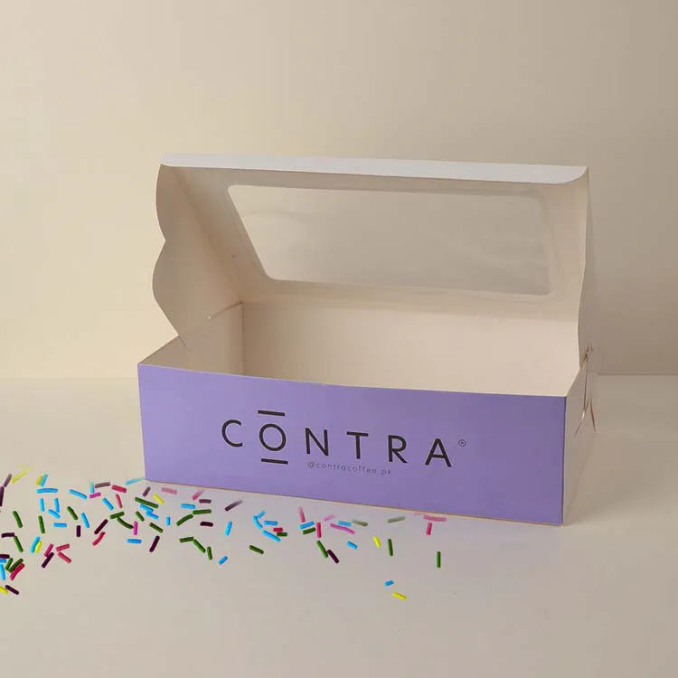 طراحی و چاپ جعبه و بسته بندی انواع شیرینی، کوکی، بستنی