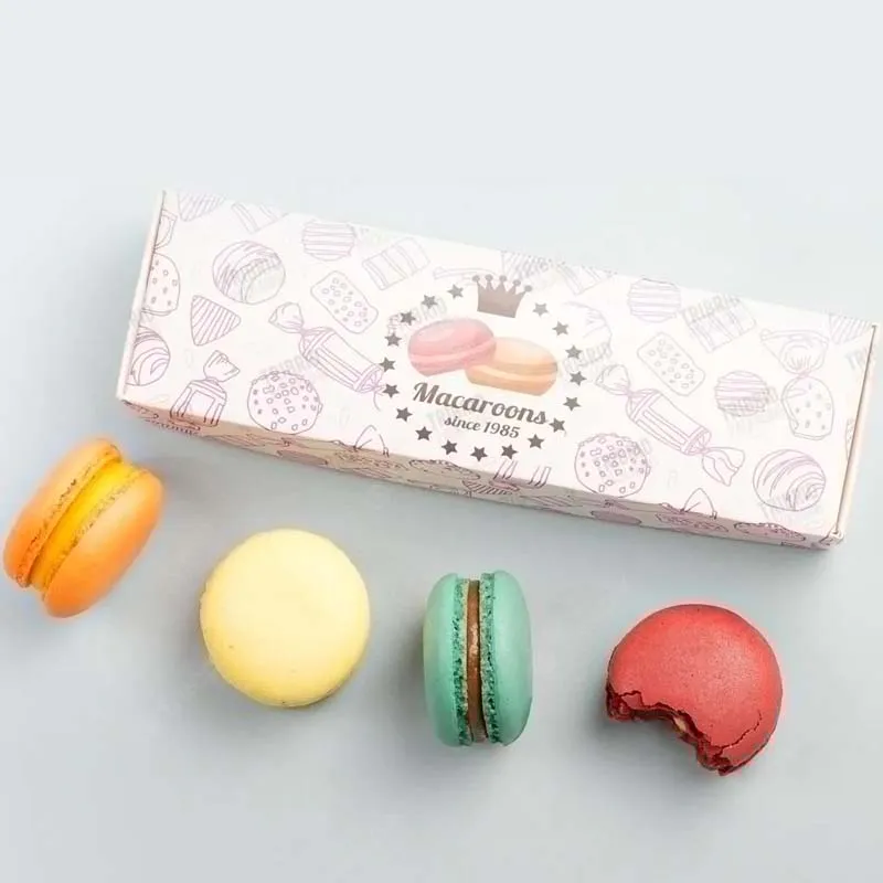 طراحی و چاپ جعبه ماکارون