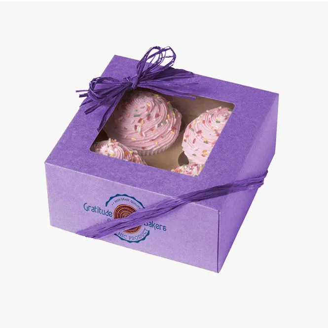 طراحی و چاپ بسته بندی کاپ کیک