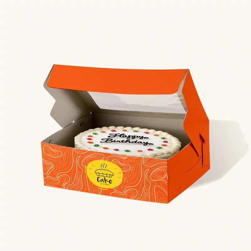 چاپ جعبه و بسته بندی انواع کیک